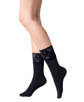 Ponožky Gabriella 686 Nina nero/černá Univerzální