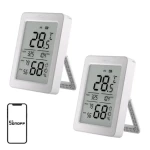 Sonoff SNZB-02DR2 AirGuard TH / Senzor teploty a vlhkosti / ZigBee / LCD displej / 2 ks (SNZB-02DR2 2Pack)