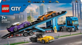 LEGO® City Big Vehicles 60408 Kamión na prepravu áut so športiakmi