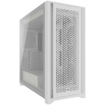 Corsair iCUE 5000D Airflow biela / ATX / 2x USB 3.2 / USB-C / bez zdroja / priehľadná bočnica (CC-9011262-WW)