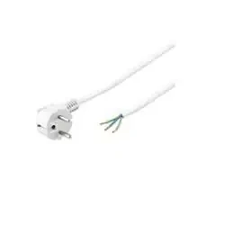 MicroConnect Sieťový napájací kábel Schuko s otvoreným koncom 5m biela (PE14050SOW)