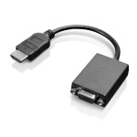 Lenovo 0B47069 HDMI / VGA adaptér [1x HDMI zástrčka - 1x VGA zásuvka] čierna; 0B47069