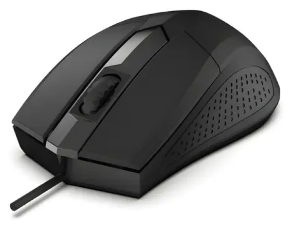 Rebeltec Focus / Drôtová myš / optická / 1200 DPI / 3 tlačidlá / 125 Hz / USB / 1.8 m (RBLMYS00059)