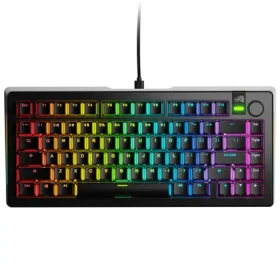 Glorious GMMK 3 Pre 75% - Fox Linear ANSI čierna / herná 75% TKL / USB-C / ANSI (US) layout / Fox Linear / RGB / 1.4m (GLO-KB-GMMK3-PRO-75-PB-FOX-W-BLK-US)