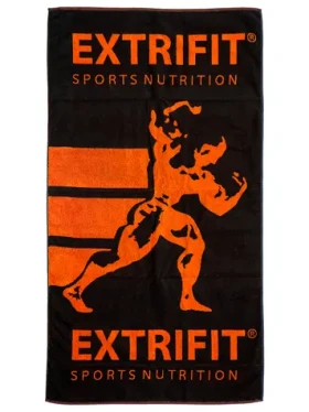 Extrifit Osuška čierna Extrifit 76 x 140 cm (07166)