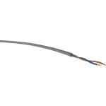 VER YSLY-OB 2x 0,75 Tr.500 energetický kabel YSLY-OB 2 x 0.75 mm² sivá 500 m; VER YSLY-OB 2x 0,75 Tr.500