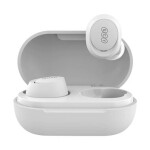 QCY T27 biela / Bezdrôtové slúchadlá / mikrofón / Bluetooth 5.3 / IPX4 / s dobíjacím boxom (T27 white)