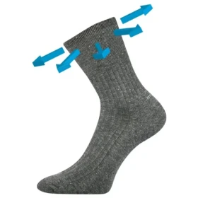 VOXX Corsa Medicine ponožky VoXX anthracite melé 1 pár 43-46 102358