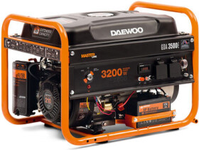Daewoo GDA3500E Benzínová elektrocentrála / 2.8 kW / 2x 230 V / 18 L / dopredaj (GDA3500E)