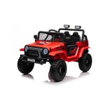 Mamido Mamido Elektrické autíčko OFF ROAD EXTREME 4x4 červené 24V | 200W | 50 kg | EVA | LED | 2,4 Ghz | ECO koža