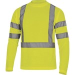 DELTA PLUS Reflexné pracovné tričko STAR Farba: Oranžová fluo, Veľkosť: S (STARORPT)