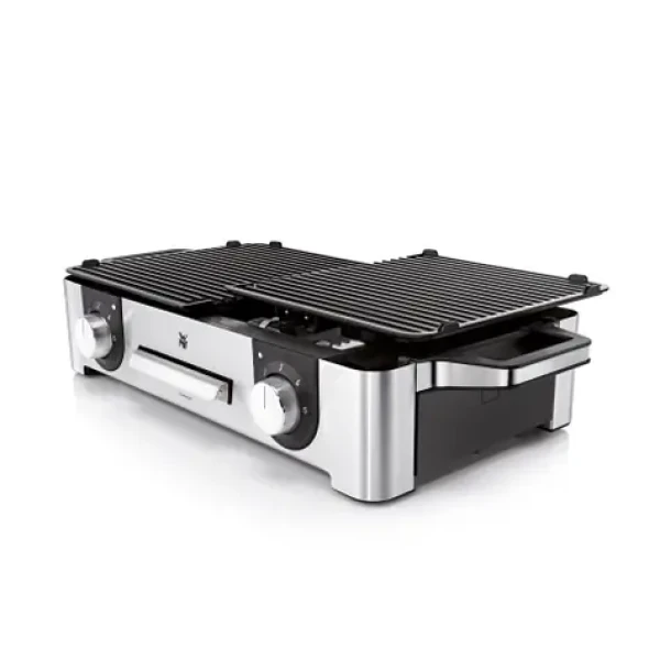 WMF Lono MASTER GRILL 04.1528.0011 strieborná / Stolný gril / 2400W / plocha 28 x 50 cm (04.1528.0011)