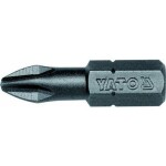 YATO Bit krížový PH2 / Rozmer 1|4” / Dĺžka 25mm / HRC 58-62 / 50ks (YT-7808)