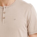 Bushman Pánské henley tričko Yaro, béžové M
