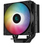 DEEPCOOL AG400 BK ARGB čierna / chladič CPU / TDP 220W (R-AG400-BKANMC-G-2)