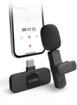 SBS Mobile SBS Wireless Microphone USB-C melna - Bezvadu mikrofons