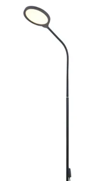 Platinet PFL1084B čierna / Stojacia LED lampa / 10 W / 500 lm / 3000-6500 K / stmievateľná (PLAFLL1084N)