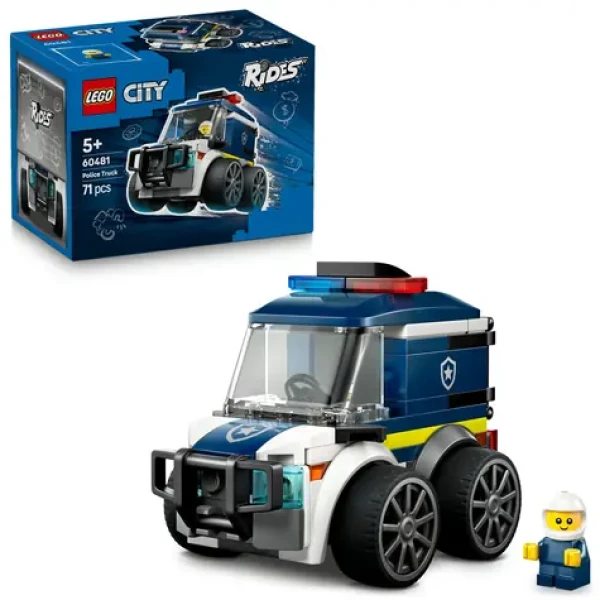 LEGO® City 60481 Autíčka - Policajná dodávka