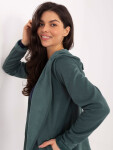 Mikina D68450M01066D1 tmavozelená S