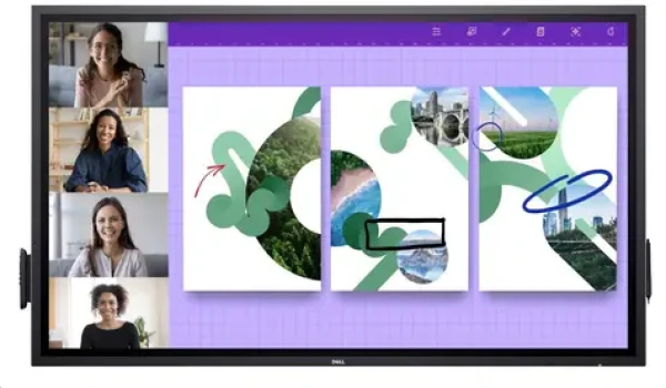 65 DELL P6524QT čierna / LED / 3840x2160 / IPS / 16:9 / 9ms / 1300:1 / 350cd-m2 / USBC+HDMI+DP+RS232+RJ45 / 3YNBD (210-BJKJ)