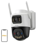 IMOU AOV Dual 10MP IPC-SA70F-10M0T2- EU / Vonkajšia IP kamera / 5 +5 Mpx / 4G LTE / Wi-Fi / solárny panel / microSD (IPC-SA70F-10M0T2-EU)