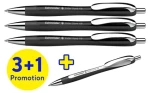 Schneider Slider Rave XB / Guľôčkové pero / Extraširoký hrot / Modrá náplň / 4 ks (50-132584)