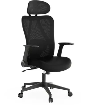 SENSE7 Noxo čierna / Kancelárske ergonomické kreslo / nosnosť 150 kg (5902659848109)