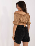 Blúzka LK BZ 509746.61 camel jedna velikost