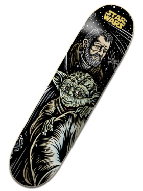 Element 8 SWXE JEDI MASTERS skateboard doska - 8.0