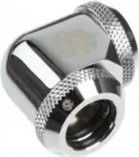 BitsPower Multi-Link uhlový adaptér 90 ° 12 mm HardTube gt; 12 mm HardTube strieborná (BP-E90DML)