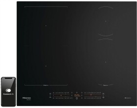 Hisense Hisense prokovums 59.5 cm bez ramja melna - Iebuvejama indukcijas plits virsma HI6432BSCWF (3838782902260)