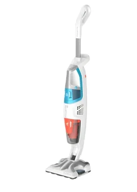 Rowenta RY8544 Clean Steam Multi biela/modrá / Parný mop a vysávač / 1700 W / 400 ml / 30 min prevádzky / 84 dB (RY8544)