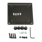 ERGOTRON Conversion Plate Kit 75mm to 100mm / Redukcia z VESA 75mm na 100mm (60-254-007)