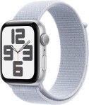 Apple Watch SE GPS 40mm Silver Alu Sport Loop Modrý (MXEE3QF/A)