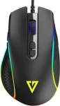 Modecom Volcano Veles čierna / Herná myš / optická / 12800 DPI / 8 tlačidiel / USB (M-MC-VELES-100)