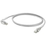 Weidmüller 2703320012 RJ45 sieťové káble, prepojovacie káble CAT 6A S/FTP 1.20 m sivá tienený 1 ks; 2703320012