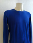 Pánske tričko s dlhým rukávom 714753030001 blue - Ralph Lauren M