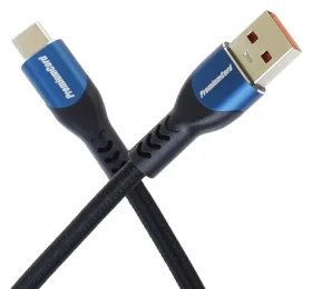 PremiumCord USB-C - USB-A modrá / Kábel / rýchle nabíjanie 5A / QC4+ / USB 2.0 / 2 m (ku31cy2)