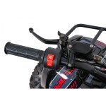Mamido Detská benzínová štvorkolka RamiGO WILDPEAK 110CC čierno-červená