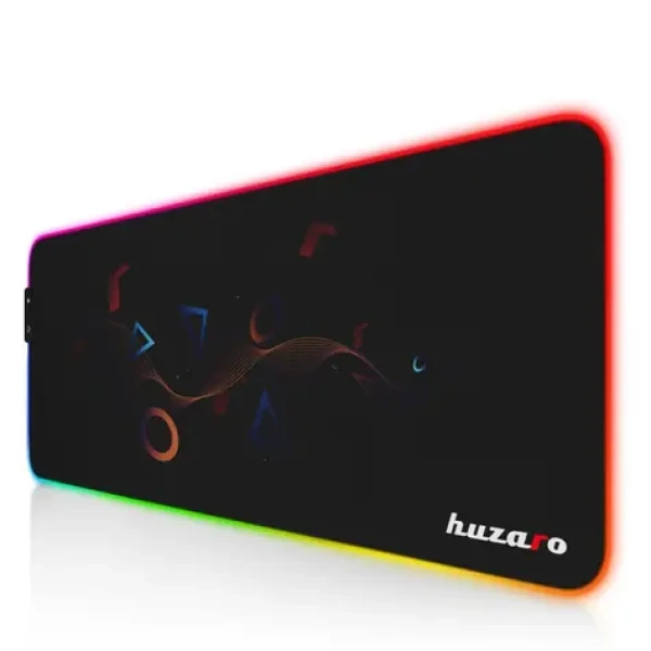 Huzaro RGB Design / Herná podložka pod myš / 800 x 300 mm (HZ-MOUSEPAD RGB 80X30 DESIGN)
