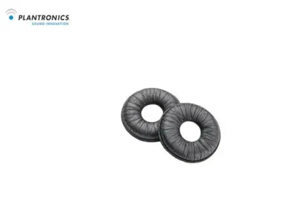 Plantronics 71782-01 náhradný ušný vankúšik 1 pár / pre radu Plantronics CS300 a CS500 / koženka (71782-01)