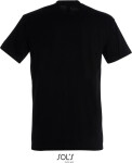 Tričko SOL'S Imperial z hrubej bavlny 25.1500, čierne black M