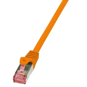 LogiLink oranžová / Patch kábel / Cat6 / S/FTP / RJ-45 / 2 m (CQ2058S)