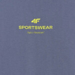 Pánske tričko 4F M2961 denim 4FWAW25TTSHM2961 32S pánske XL