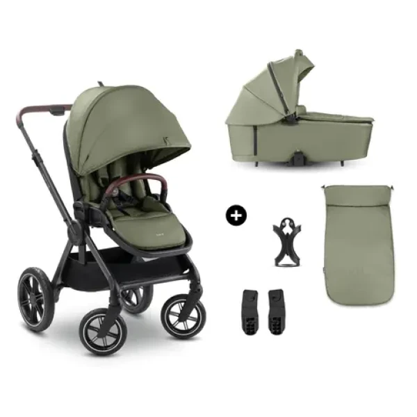 Hauck Kombinovaný kočík Comfort N Care 2v1 olive (HK165546)