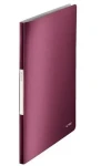 Leitz Style A4 granátovo červená / Katalógová kniha / 20 vreciek / PVC (39580028)