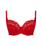 Podprsenka s plným košíčkom Envy 7285A Red - Panache 60F