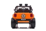 Mamido Mamido Elektrické autíčko Jeep 4Speed 4x45W oranžové