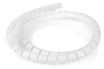 Nedis Káblová špirála biela / Organizér káblov / 1 ks / O kábli 32 mm / PE (CMSW2832WT200)