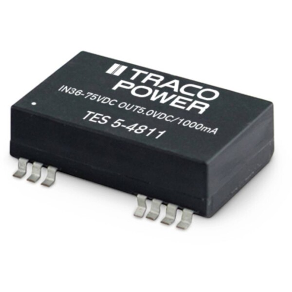 TracoPower TES 5-2412 DC / DC menič napätia, SMD 24 V/DC 5 V/DC 420 mA 5 W Počet výstupov: 1 x; TES 5-2412